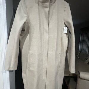 NWT Old Navy Elegant Ivory Women's Walker Coat